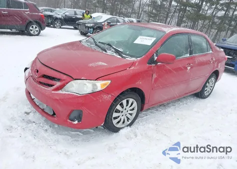 2012 Toyota Corolla Le z USA, uszkodzony, nr VIN 2T1BU4EE5CC755096